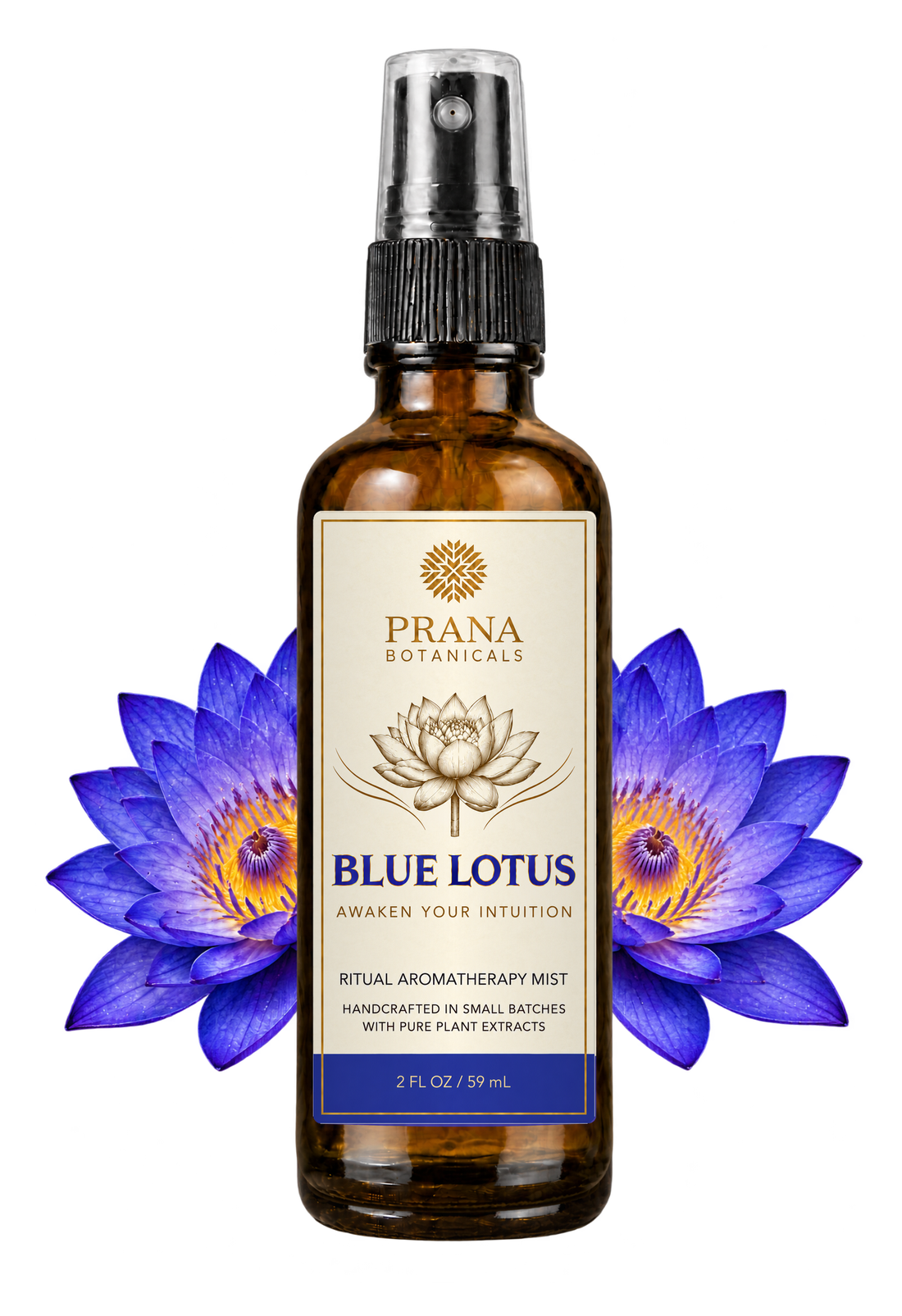 Prana Botanicals Blue Lotus Ritual Mist bottle
