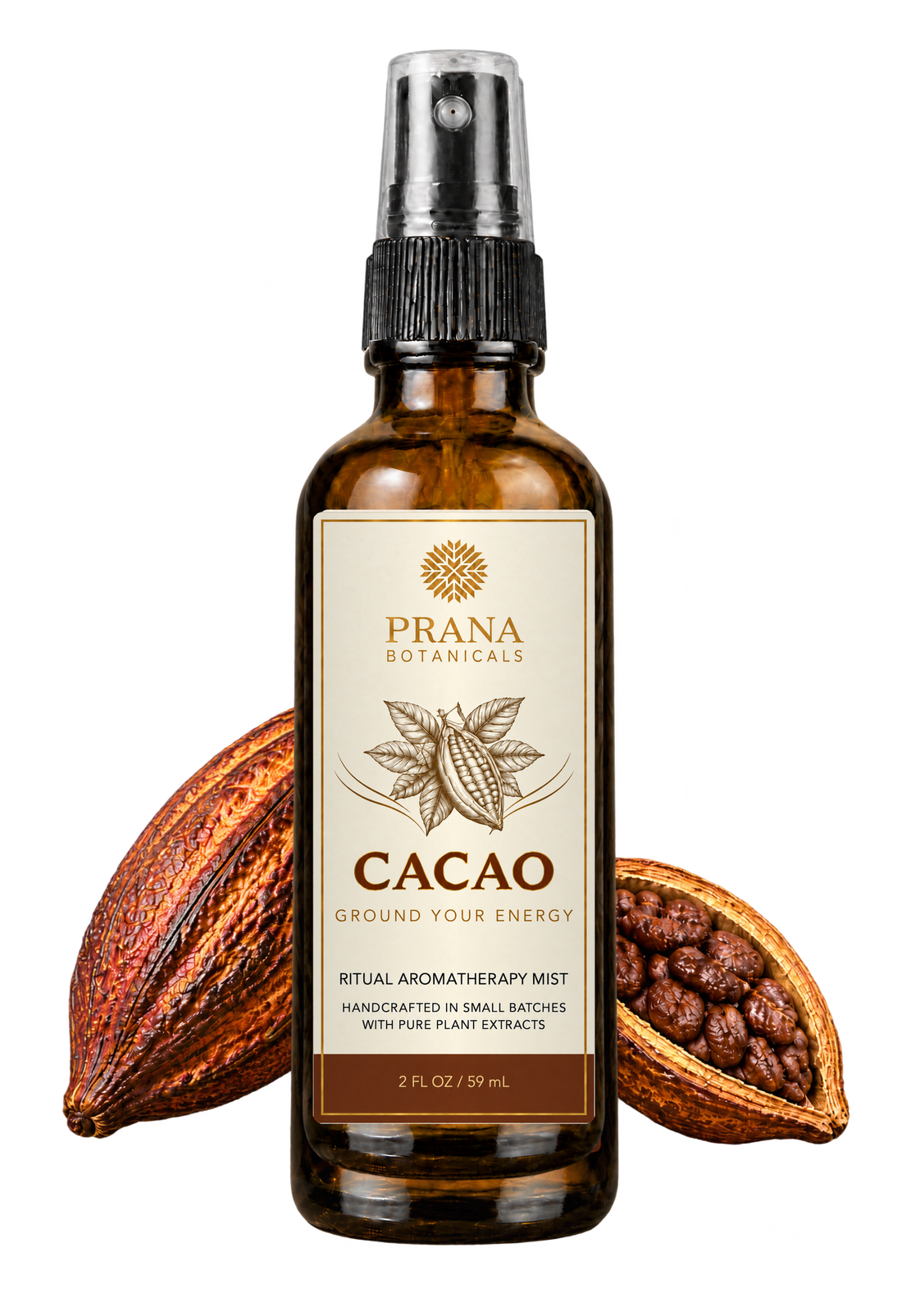 Prana Botanicals Cacao Ritual Mist bottle